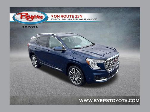Marine Metallic 2022 GMC Terrain Denali