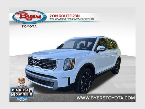 Glacial White Pearl 2023 Kia Telluride SX