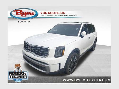 Glacial White Pearl 2023 Kia Telluride SX