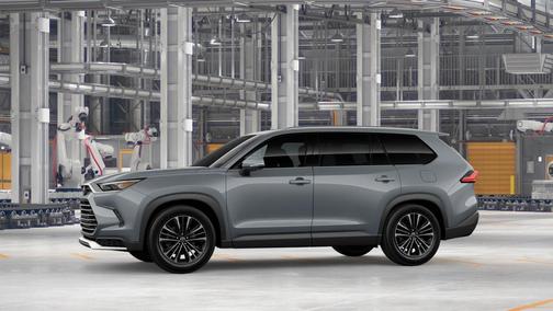 Gray 2026 Toyota Grand Highlander Hybrid Platinum MAX