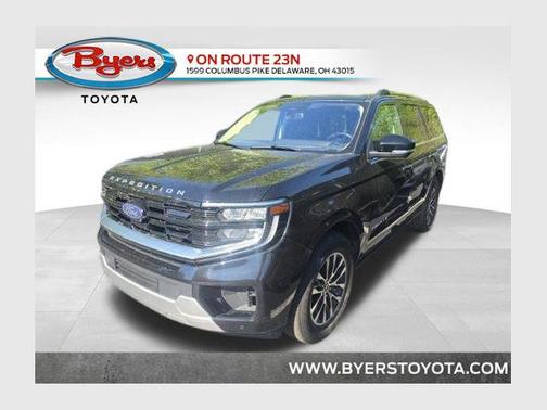 Black Metallic 2025 Ford Expedition Platinum