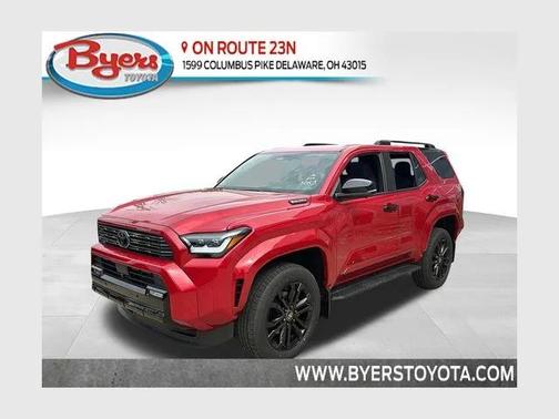 Supersonic Red 2026 Toyota 4Runner Hybrid Platinum
