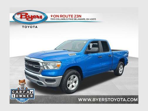 Hydro Blue Pearlcoat 2024 RAM 1500 Tradesman