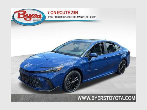 Blue 2026 Toyota Camry SE