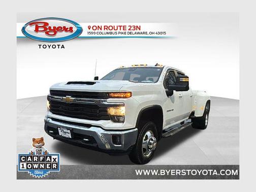 Summit White 2024 Chevrolet Silverado 3500 LT