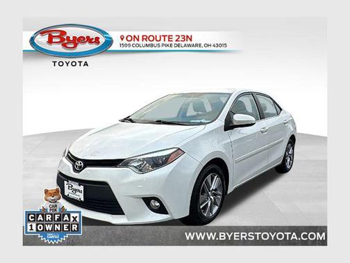 Blizzard Pearl 2014 Toyota Corolla LE Premium