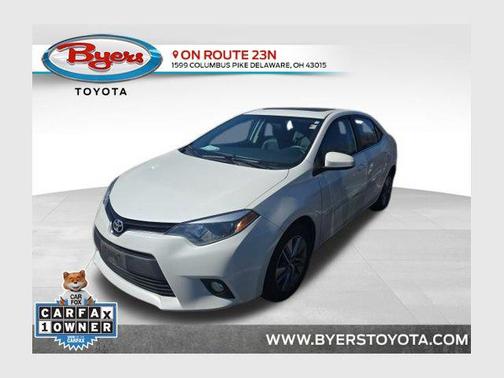 Blizzard Pearl 2014 Toyota Corolla LE Premium