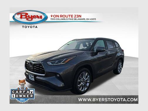 Magnetic Gray Metallic 2020 Toyota Highlander Limited
