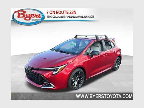 Red 2026 Toyota Corolla XSE