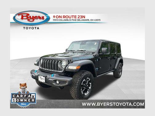 Black Clearcoat 2025 Jeep Wrangler 4xe Rubicon