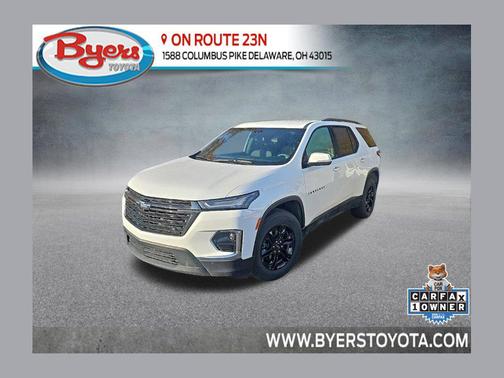 Summit White 2023 Chevrolet Traverse LT Cloth