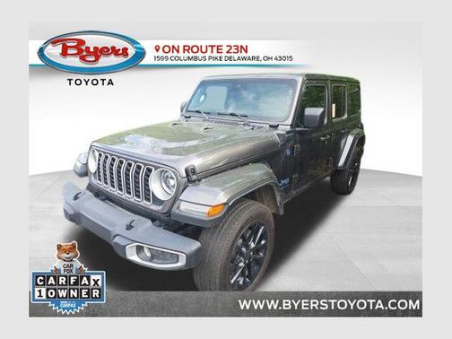 Granite Crystal Metallic Clearcoat 2025 Jeep Wrangler 4xe Sahara