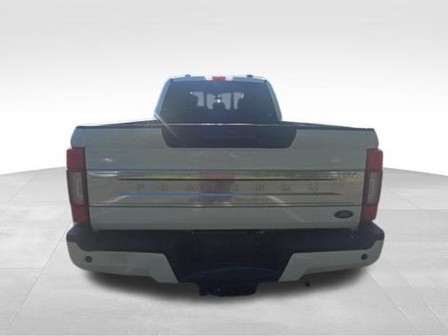 Star White Metallic Tri-Coat 2020 Ford F-450 Platinum