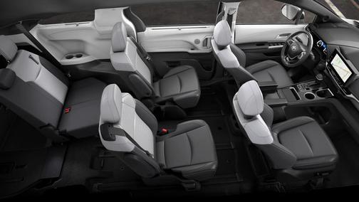 Gray 2026 Toyota Sienna XSE 7 Passenger