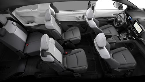 Gray 2026 Toyota Sienna XSE 7 Passenger
