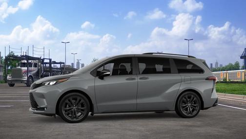 Gray 2026 Toyota Sienna XSE 7 Passenger