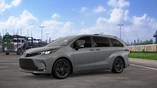 Gray 2026 Toyota Sienna XSE 7 Passenger