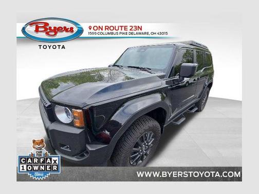 Black 2025 Toyota Land Cruiser 1958