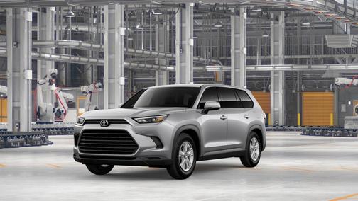 Gray 2026 Toyota Highlander LE