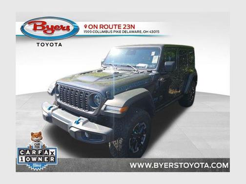 Granite Crystal Metallic Clearcoat 2025 Jeep Wrangler 4xe Rubicon