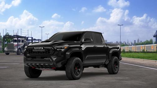 Black 2026 Toyota Tacoma Hybrid TRD Pro