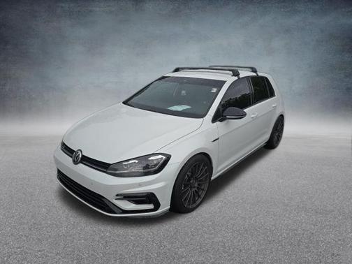 Oryx White Pearl 2019 Volkswagen Golf R 2.0T DSG