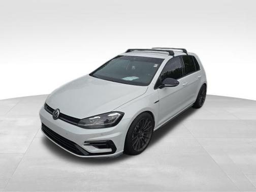 Oryx White Pearl 2019 Volkswagen Golf R 2.0T DSG