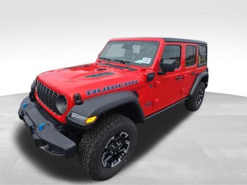 Firecracker Red Clearcoat 2025 Jeep Wrangler 4xe Rubicon