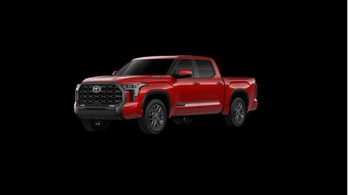 Supersonic Red 2026 Toyota Tundra Hybrid Platinum
