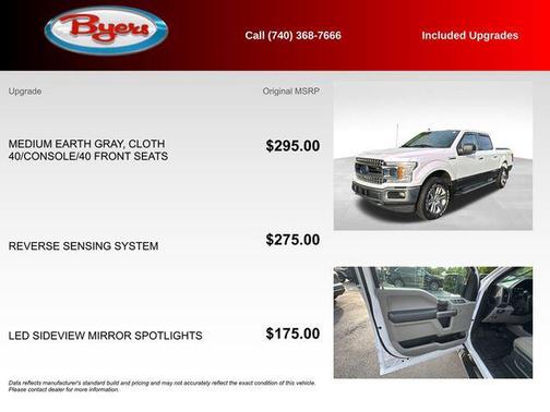 Oxford White 2019 Ford F-150 XLT