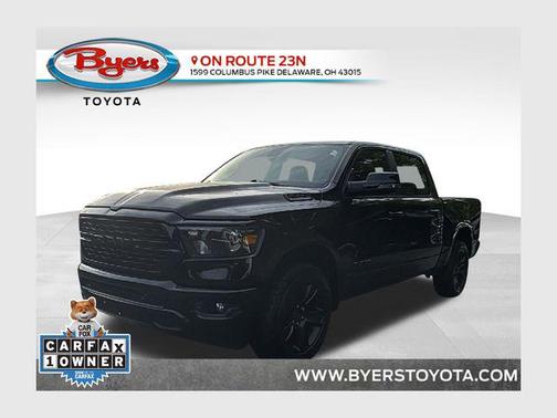Diamond Black Crystal Pearlcoat 2023 RAM 1500 Big Horn/Lone Star