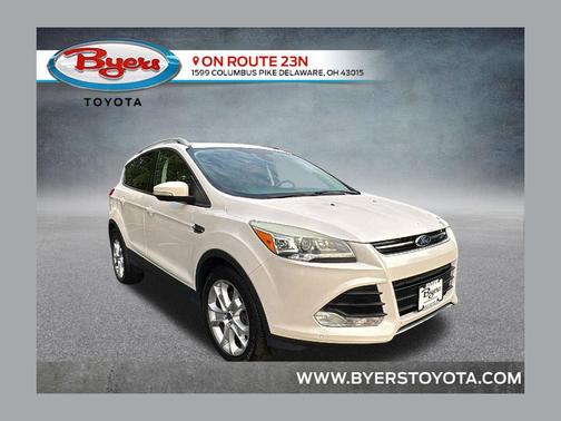 Oxford White 2015 Ford Escape Titanium