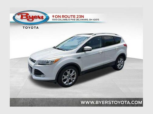 Oxford White 2015 Ford Escape Titanium
