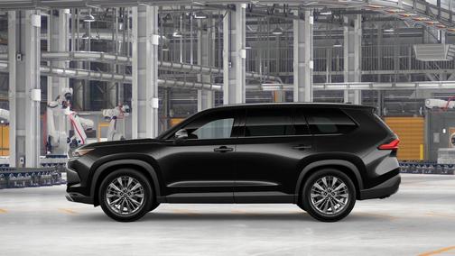 Black 2026 Toyota Grand Highlander Platinum