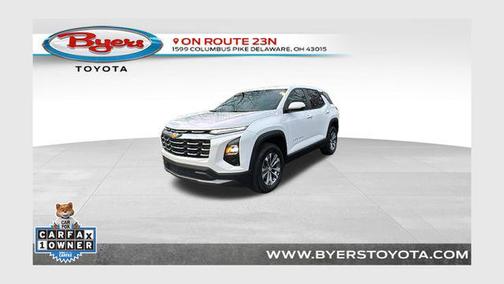 Summit White 2025 Chevrolet Equinox 1LT