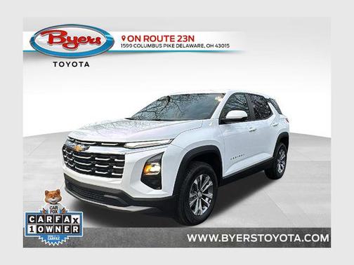 Summit White 2025 Chevrolet Equinox 1LT