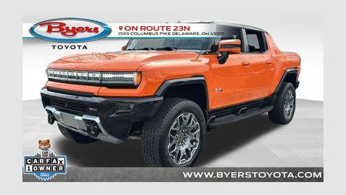 Afterburner Tintcoat (Orange) 2024 GMC HUMMER EV Pickup 3X