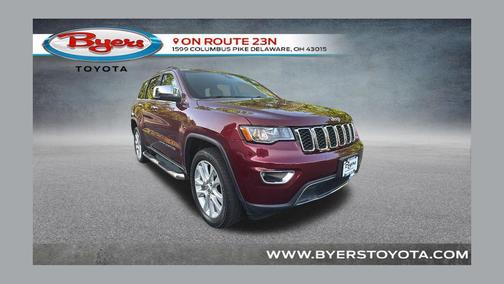 Velvet Red Pearlcoat 2017 Jeep Grand Cherokee Limited