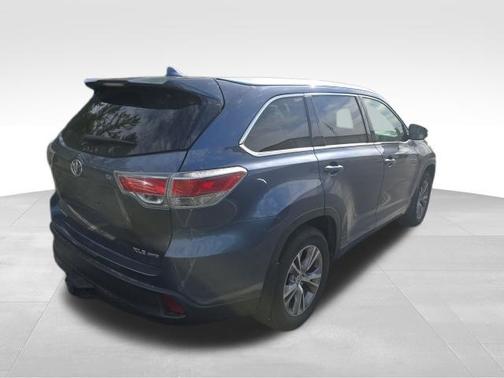 Shoreline Blue Pearl 2015 Toyota Highlander XLE