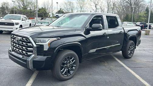 Midnight Black Metallic 2026 Toyota Tundra Platinum