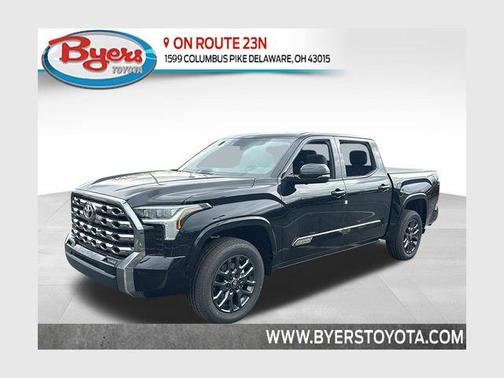 Midnight Black Metallic 2026 Toyota Tundra Platinum