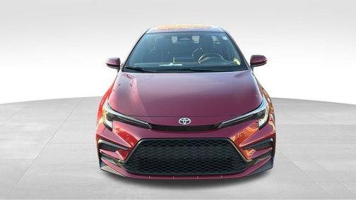 Ruby Flare Pearl 2025 Toyota Corolla SE