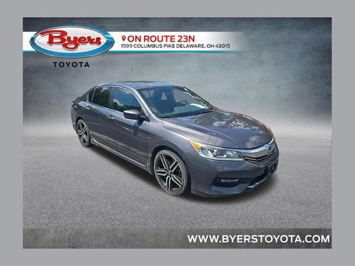 Modern Steel Metallic 2017 Honda Accord Sport