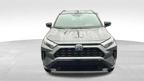 Magnetic Gray Metallic/Midnight Black Metallic 2022 Toyota RAV4 Hybrid SE