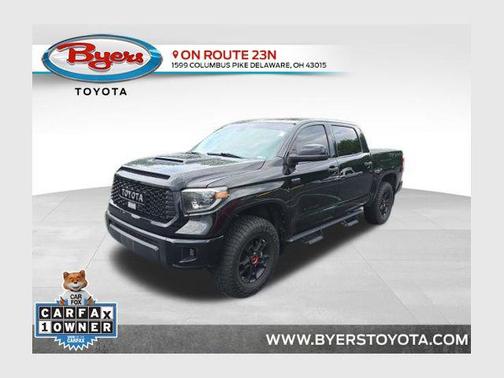 Midnight Black Metallic 2020 Toyota Tundra TRD Pro