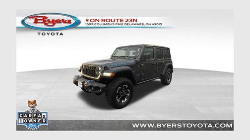 Granite Crystal Metallic Clearcoat 2025 Jeep Wrangler 4xe Rubicon