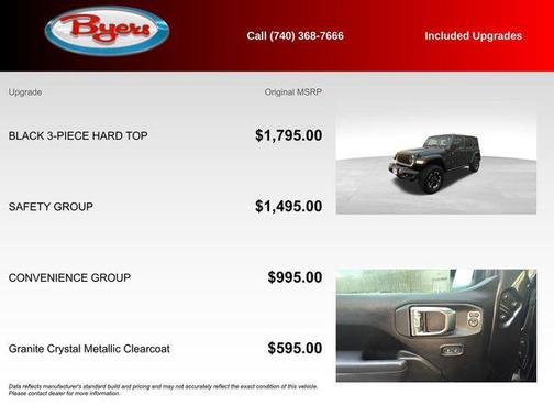 Granite Crystal Metallic Clearcoat 2025 Jeep Wrangler 4xe Rubicon