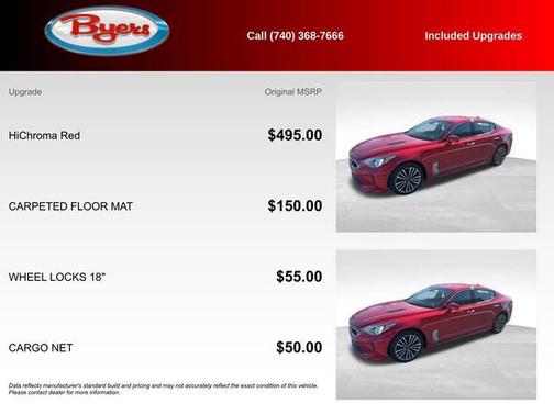 2019 Kia Stinger Base