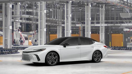 White 2026 Toyota Camry XSE