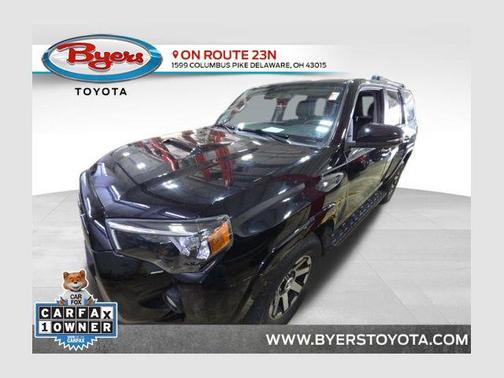 Midnight Black Metallic 2020 Toyota 4Runner TRD Off Road Premium